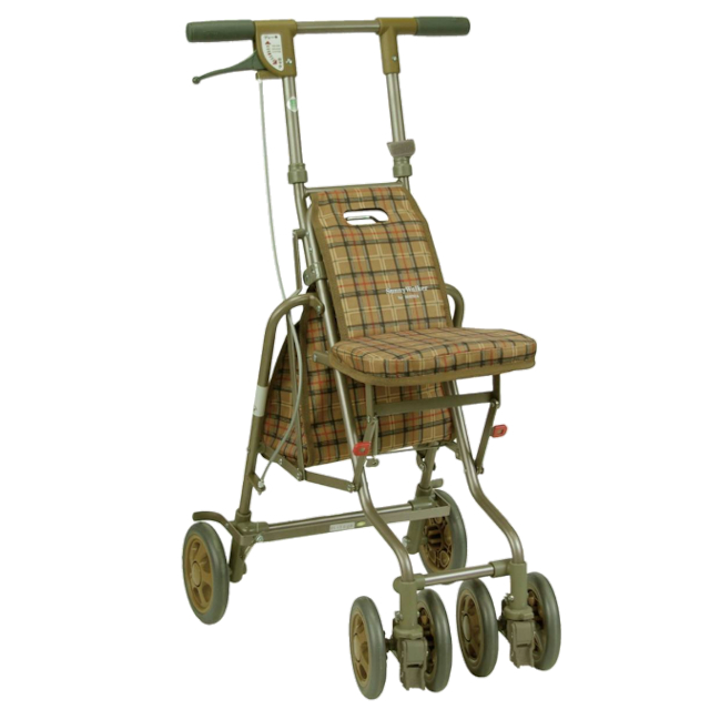 島製作所 シルバーカー 軽量 コンパクト 手押し車 座れる おしゃれ