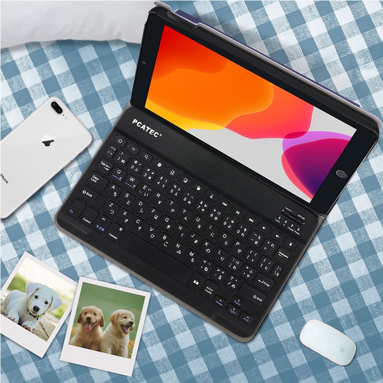 ipad Bluetooth キーボード 10.2 iPad インチ 第7世代 超薄レザー