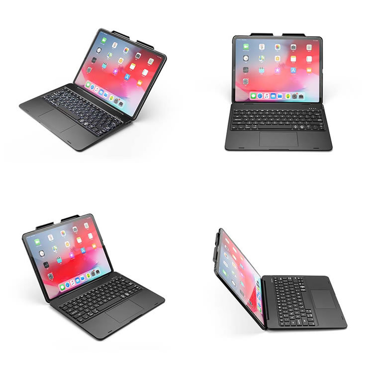 iPad Pro 12.9 第3世代/第4世代 用 キーボードケース タッチ