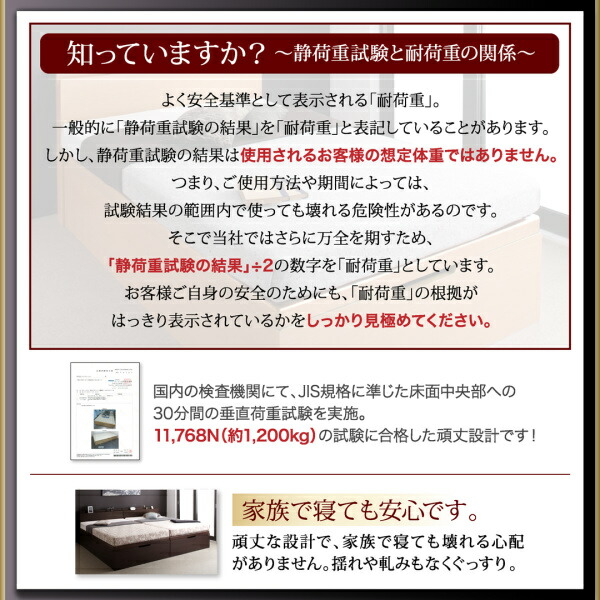 日本国内正規品 収納付きベッド シングルベッド セミダブルベッド 収納 薄型プレミアムボンネルコイルマットレス付き 縦開き セミシングル 深さレギュラー 組立設置付