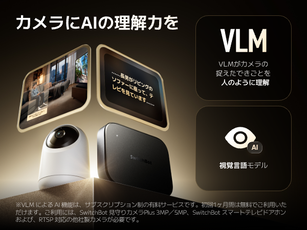 SwitchBot AI ハブ+見守りカメラ Plus 5MP 2個 SwitchBot（スイッチボット） SwitchBot AI ハブ 見守りカメラPlus 5MP
