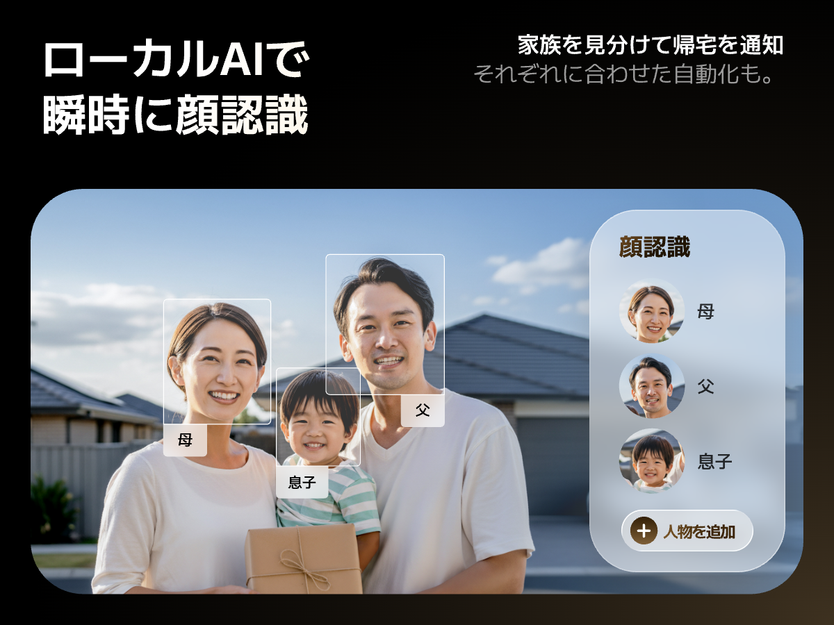 SwitchBot（スイッチボット） SwitchBot AI ハブ 見守りカメラPlus 5MP