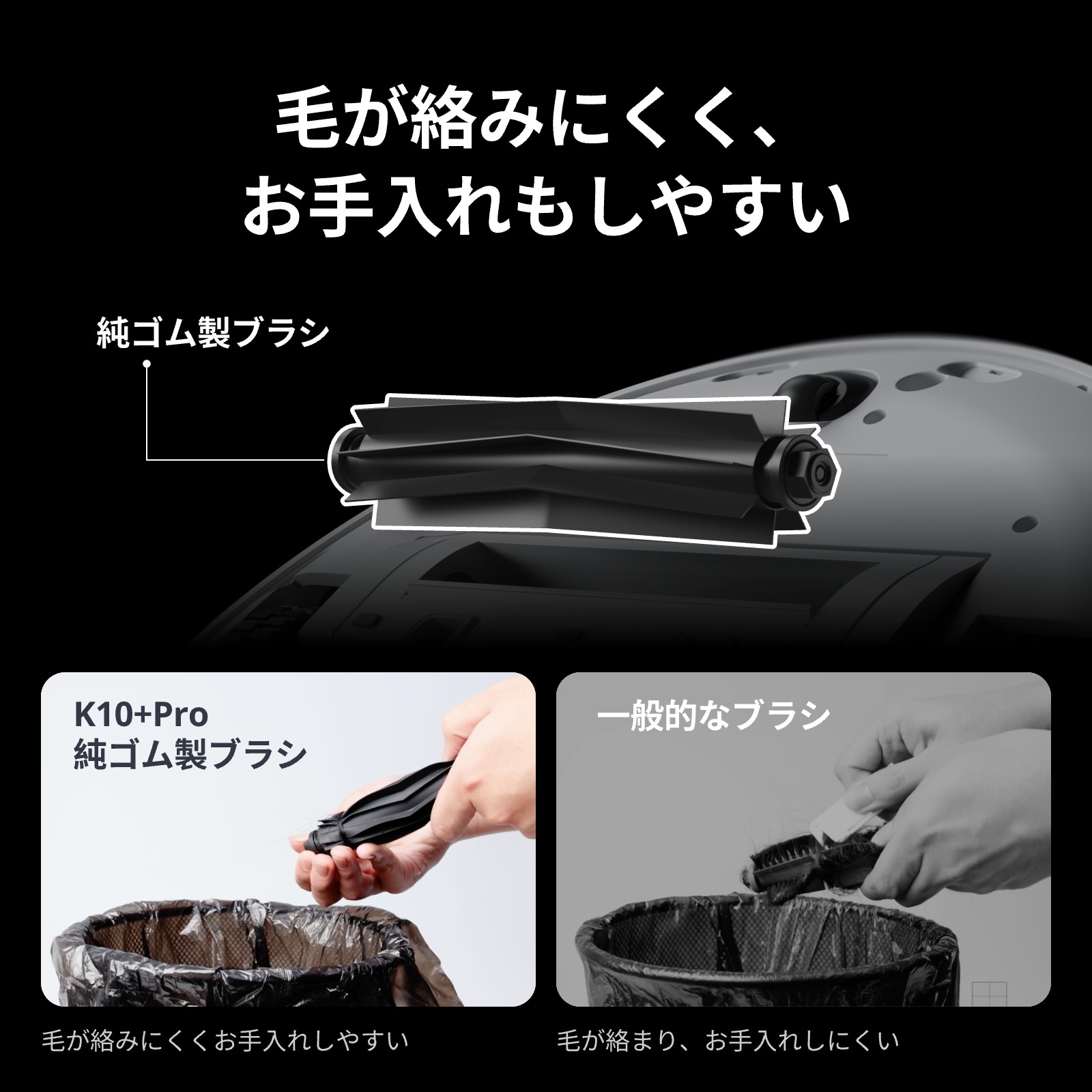 SwitchBot（スイッチボット） ロボット掃除機 K10+Pro 高精度