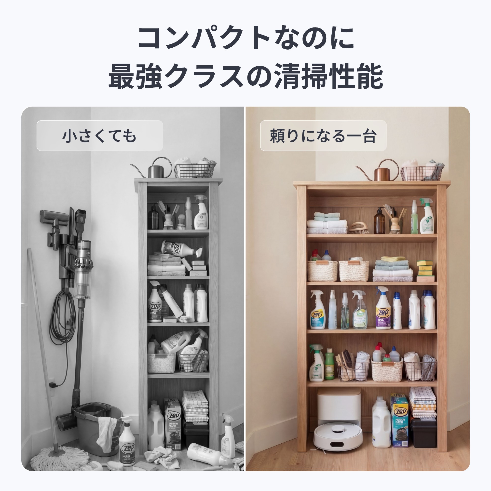 SwitchBot ロボット掃除機 K11+ 超小型 - 高精度マッピング 6000pa強力吸引 水拭き 2年保証 | SwitchBot | 03