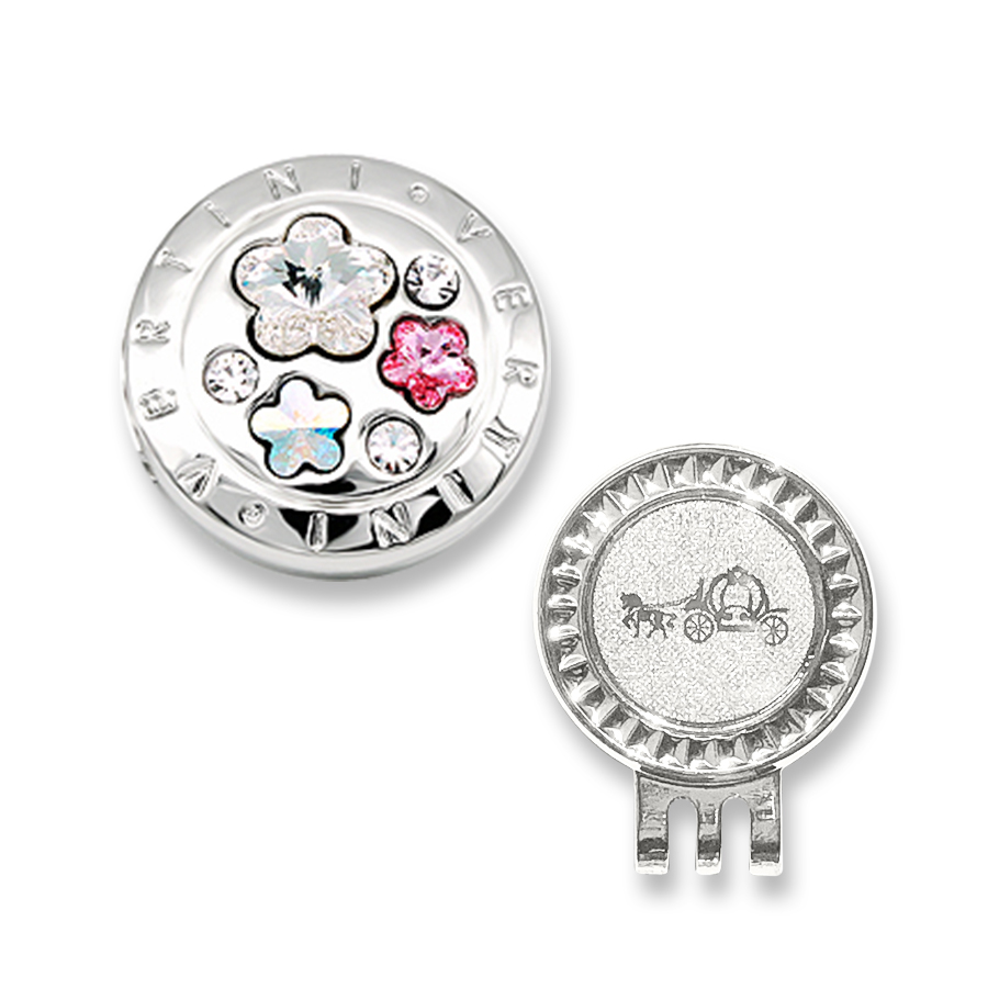 女性用 ゴルフマーカー かわいい 25mm (VERTINI OBJET 3点セット