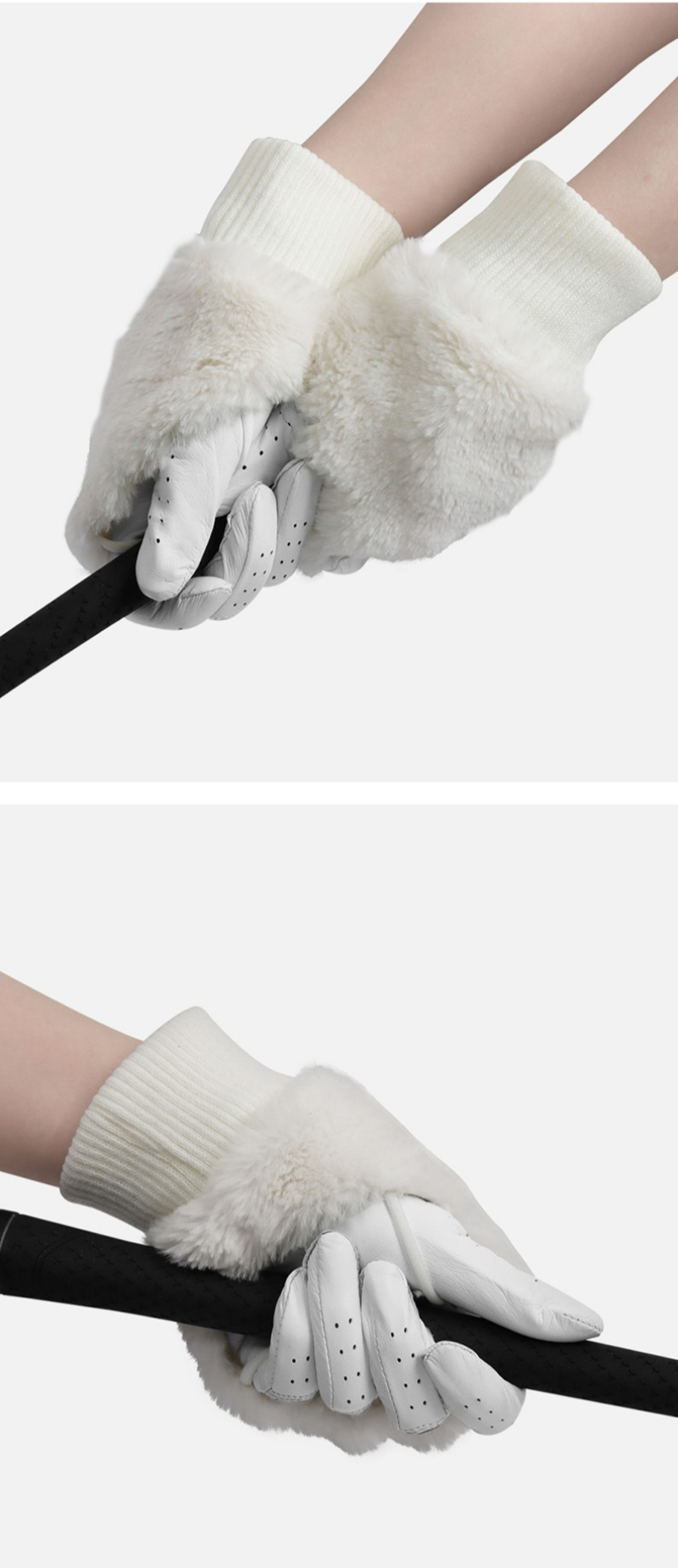 軽量で暖かい起毛裏地の快適ゴルフハンドウォーマー