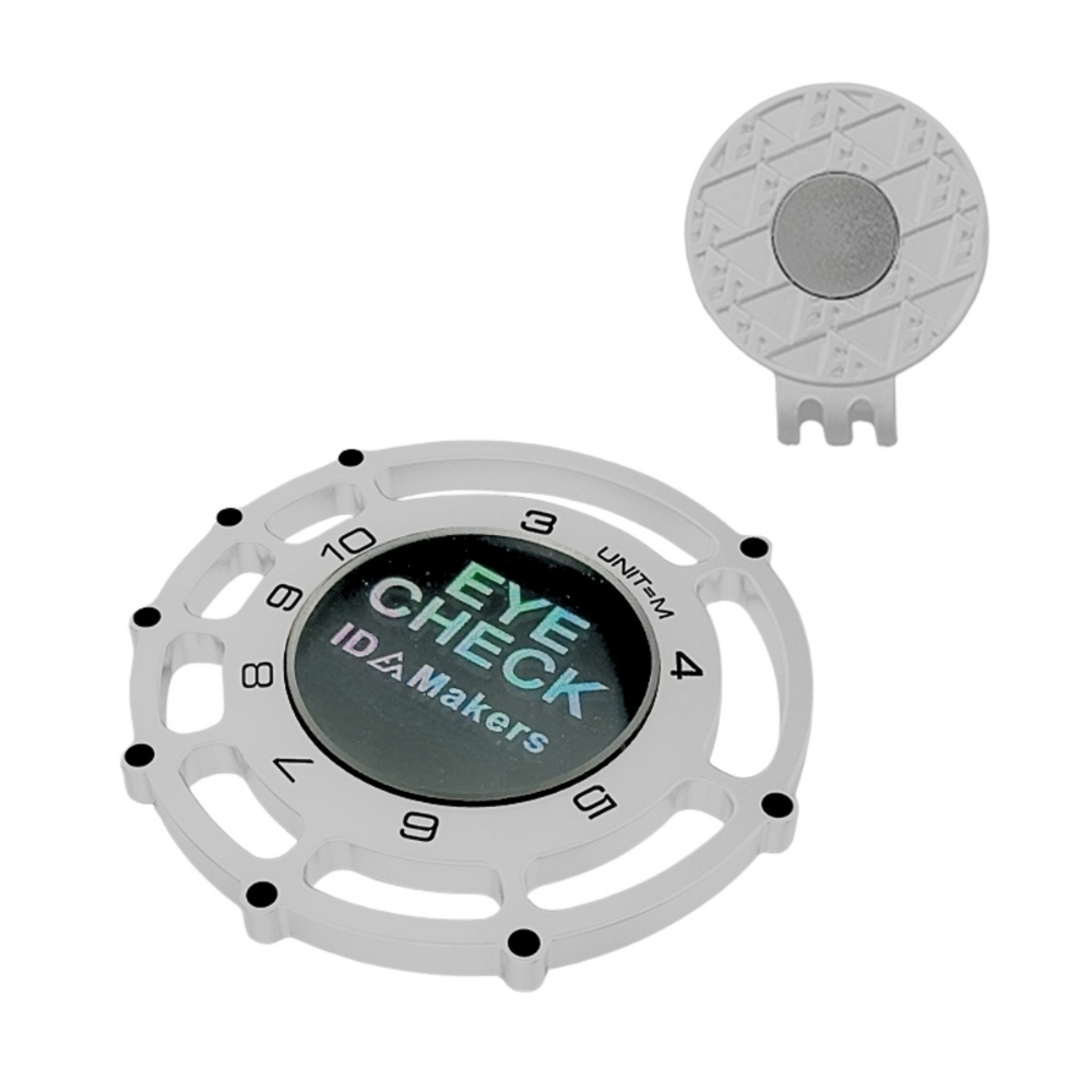 ボールマーカー マグネット キャップ パター練習 ゴルフ 距離測定