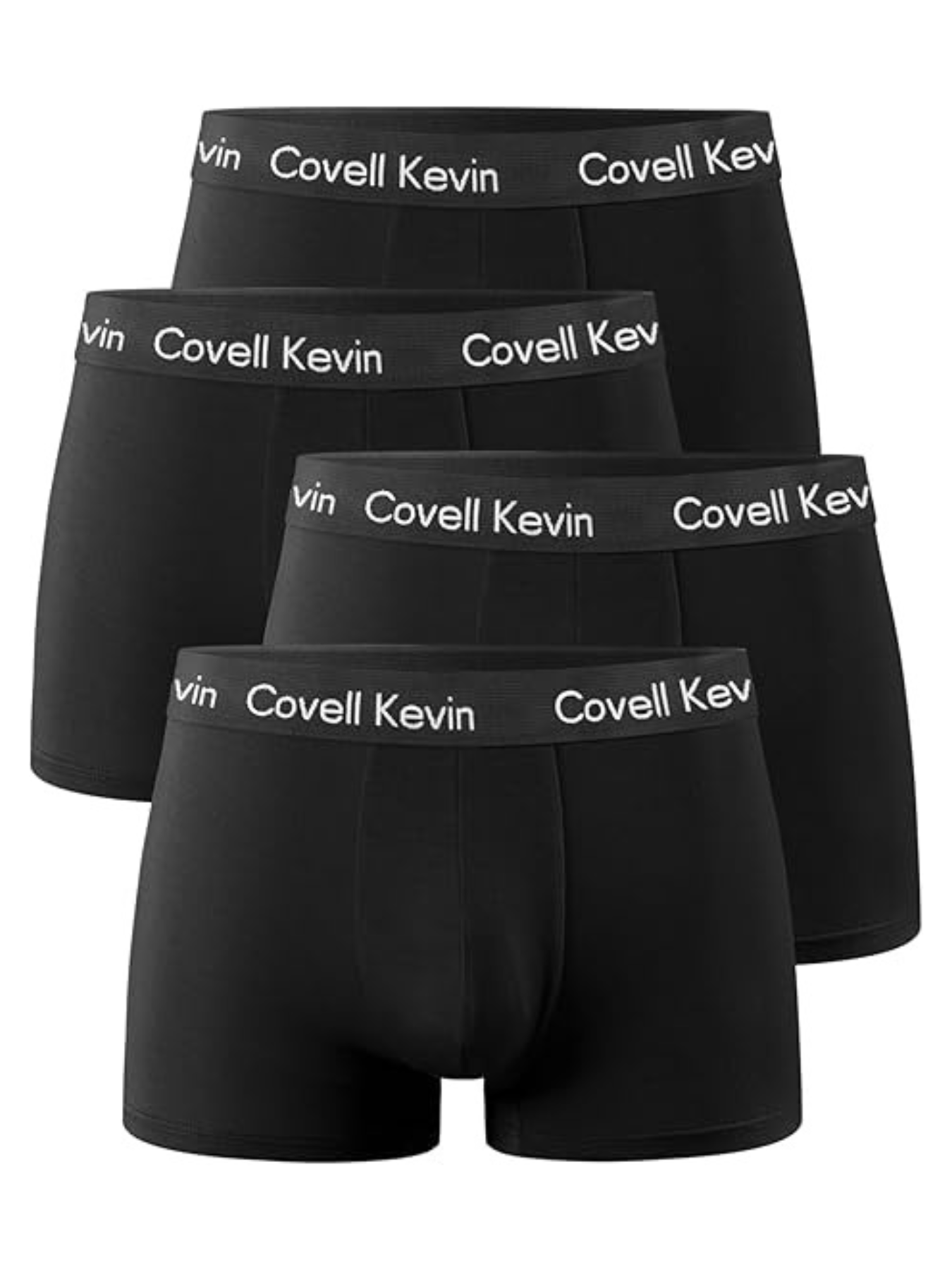 Covell Kevin] 【4枚組】 ボクサーパンツ メンズ 綿 下着