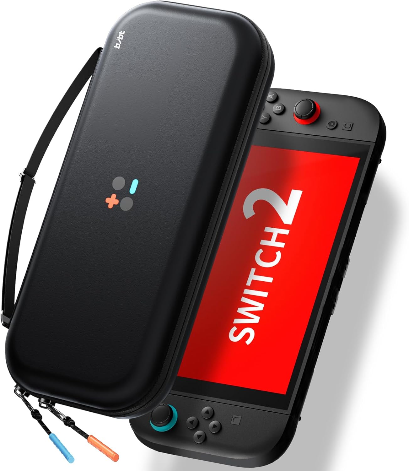 Switch ブラック　ケース付き　本体以外未使用 SWITCH 有機ELモデル用 TPU背面カバー（一体型）/ブラック | ゲーム用
