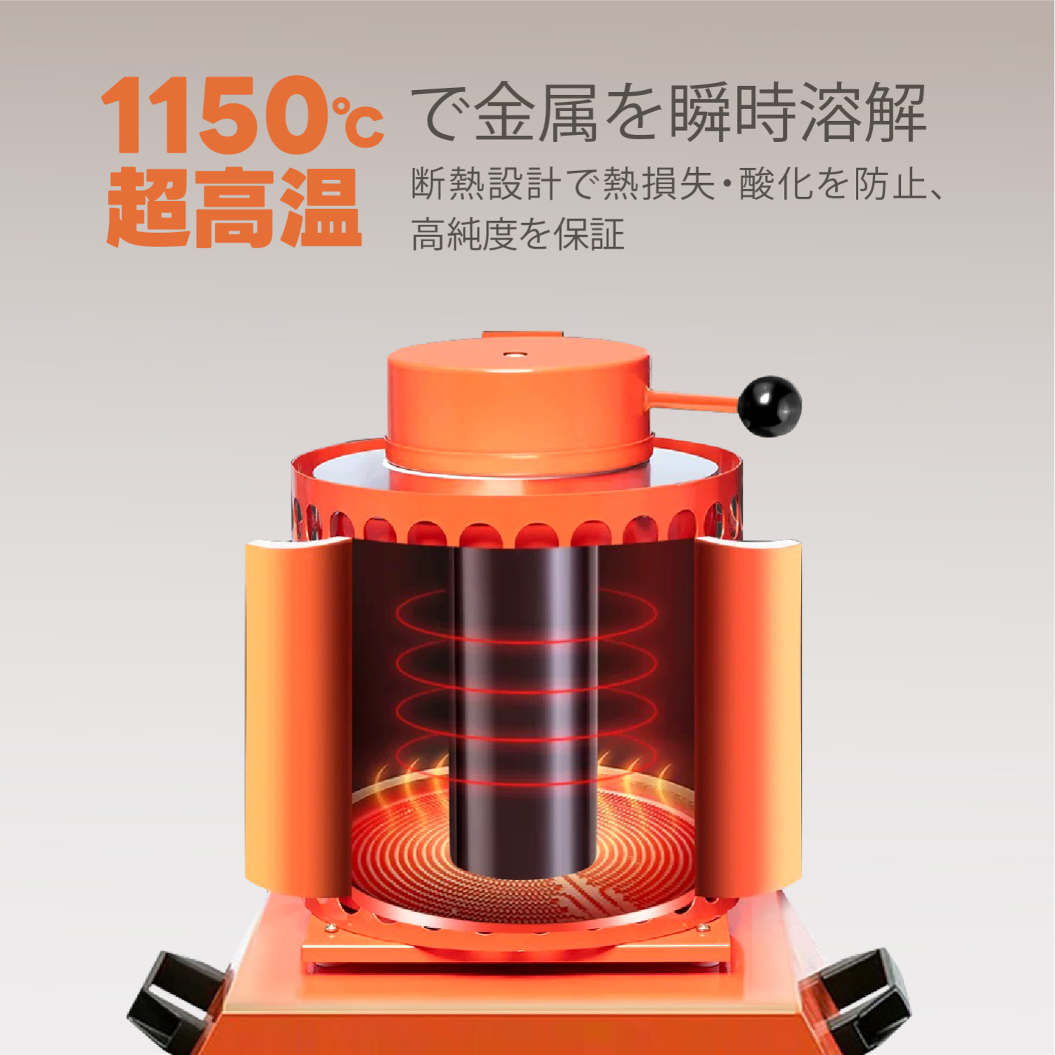 誘導溶解炉　電気溶解炉　金属　卓上　水冷　インゴット Amazon.co.jp: 電気炉 溶融ポット 溶鉱炉 溶解炉 デジタル金属