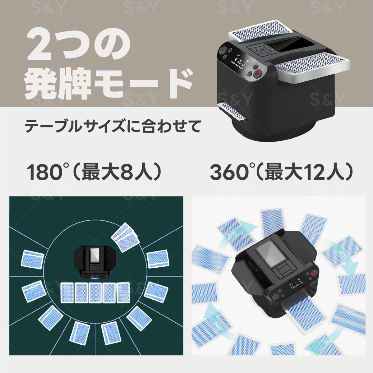 自動 カードシャッフル 多機能 ディーラーマシン 自動カードディーラー