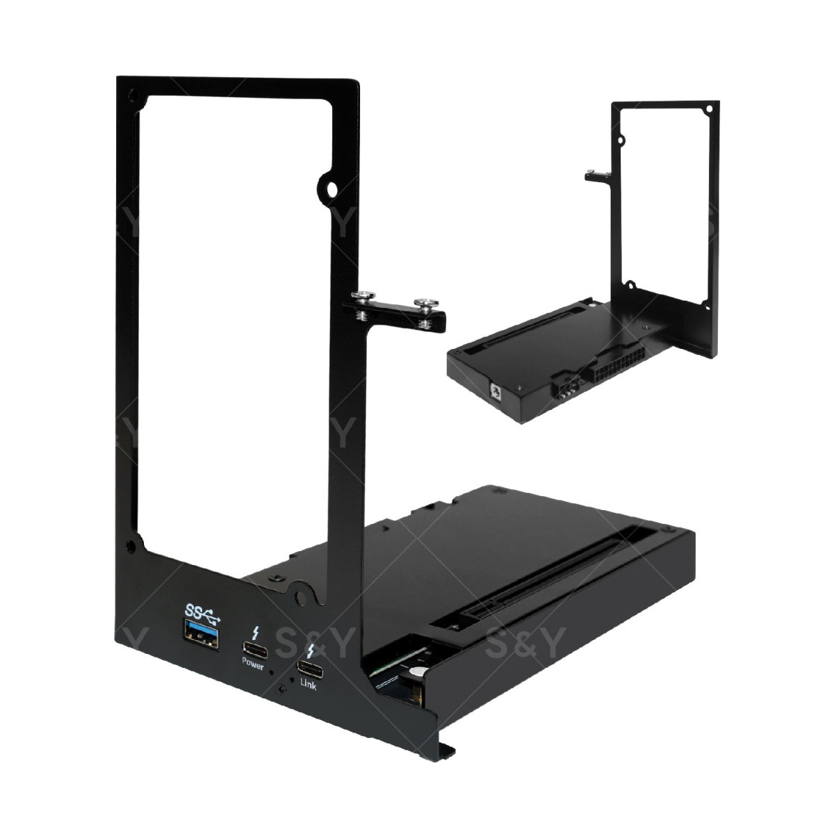 ミニ eGPU エンクロージャー PD逆充電対応 PCIe x16対応 マルチOS