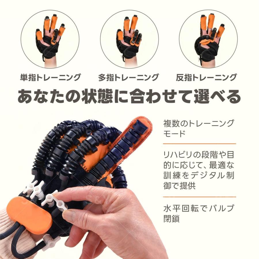 Kurflo 手部トレーニング用ロボットグローブ 手指運動サポートグローブ