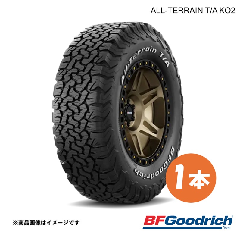 225/70R17 110/107S RWL/RBL タイヤ 1本 オールテレーンT/A KO2 ホワイトレター/ブラックレター BFGoodrich ALL-TERRAIN T/A KO2 RWL/RBL