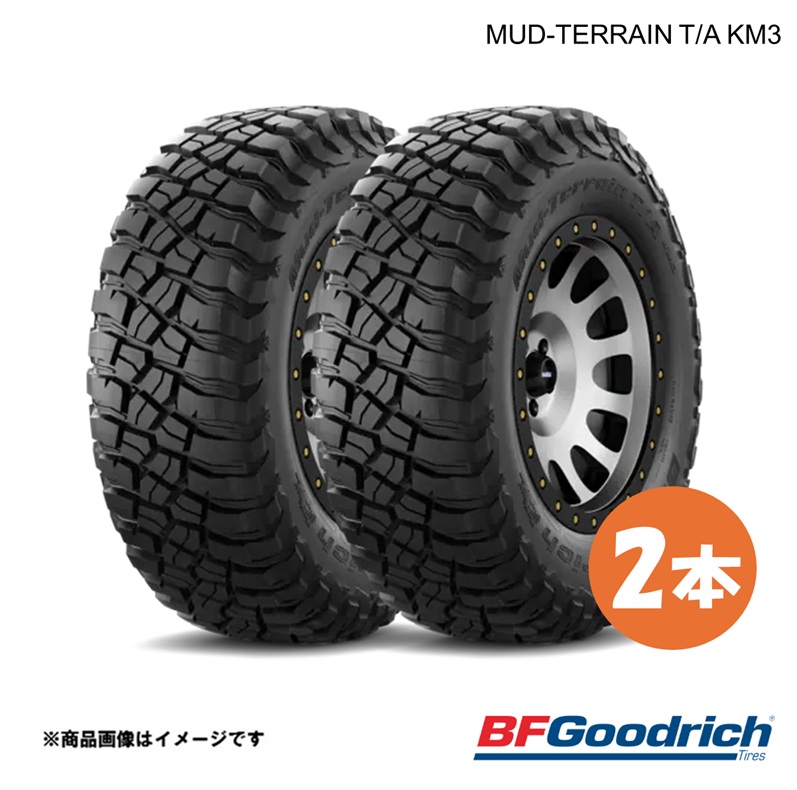 285/70R18 127/124Q タイヤ 2本 マッドテレーンT/A KM3 BFGoodrich/グッドリッチ MUD-TERRAIN T/A KM3