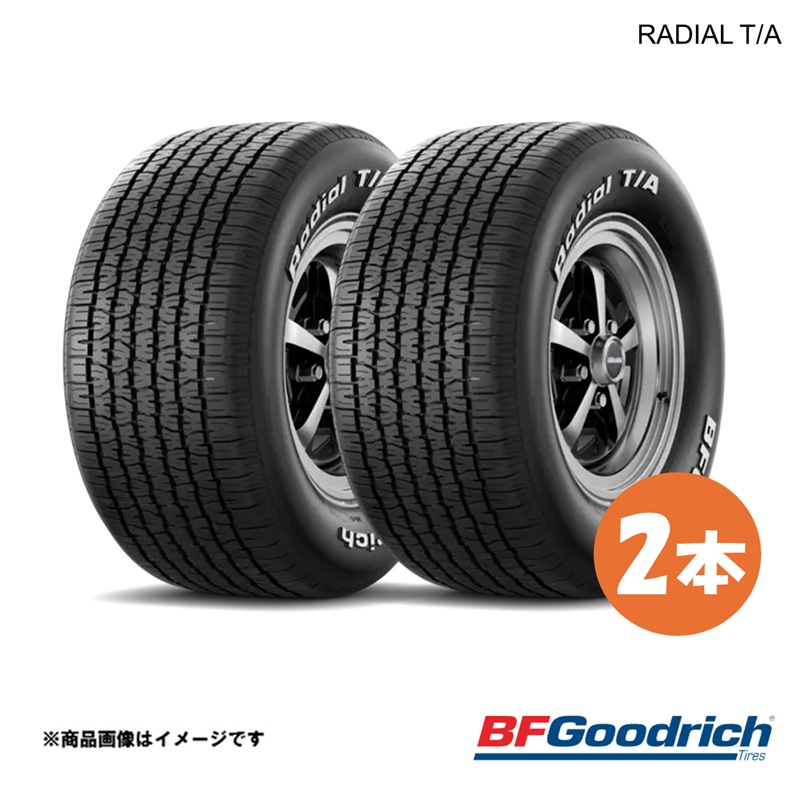 215/70R14 96S タイヤ 2本 ラジアルT/A BFGoodrich/グッドリッチ RADIAL T/A