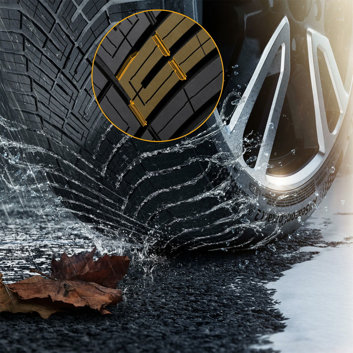 AllSeasonContact 2 タイヤ 1本 235/60R18 107W XL SUV CONTINENTAL コンチネンタル 品番:0355418の画像