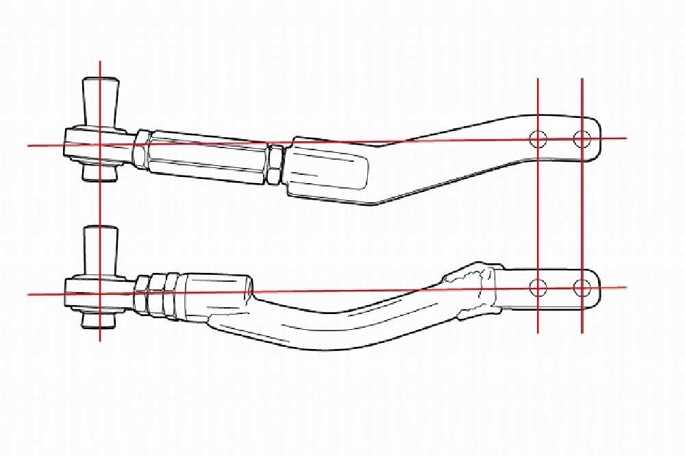 D1SPEC ピロテンションロッド オフセットtype Ver2 180SX (R)PS13 D-MAX/ディーマックス 品番:DMSU047AT4_2