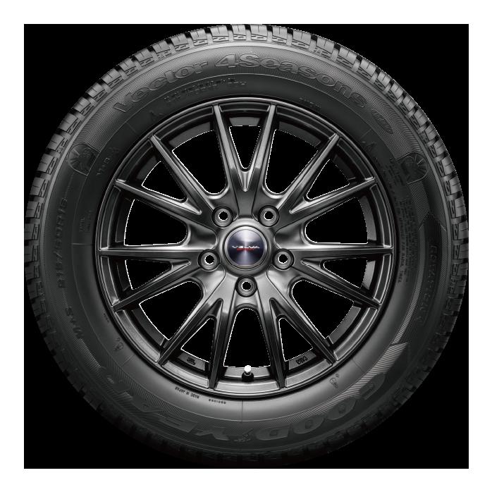 185/65R15 88H 1本 オールシーズンタイヤ 185 65 15 VECTOR 4Seasons Hybrid GOODYEAR グッドイヤー 05609580の画像