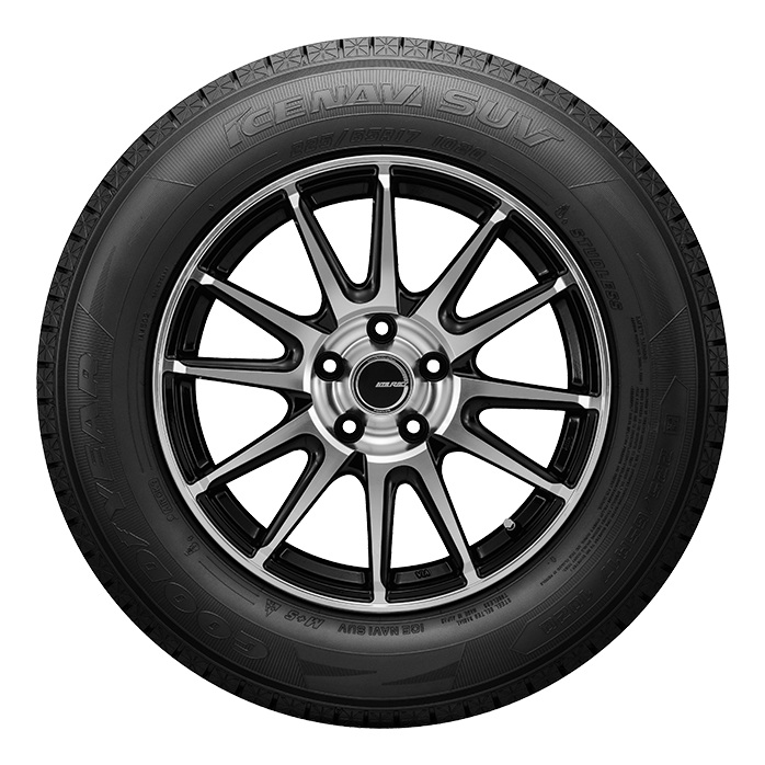 225/55R19 99Q スタッドレス タイヤ 2本 ICE NAVI SUV アイスナビSUV 225 55 19インチ GOODYEAR グッドイヤー 5509406×2の画像