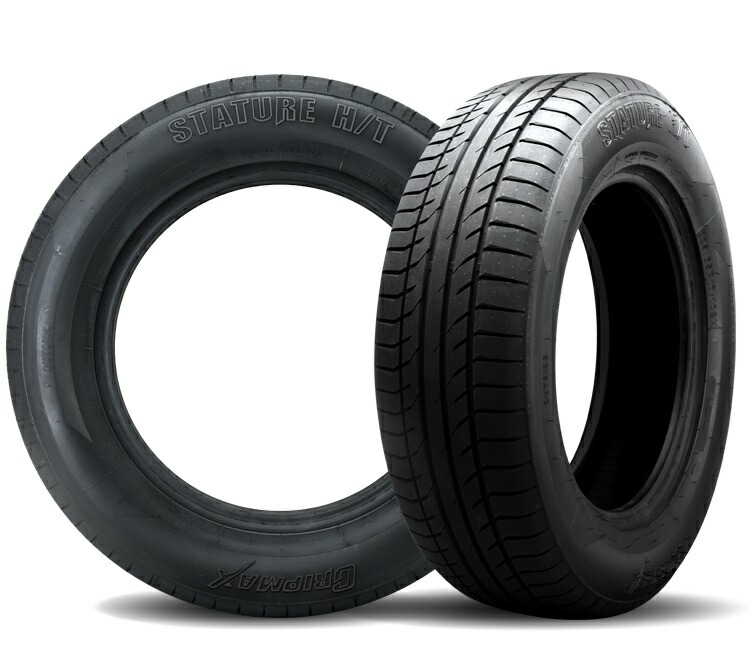 225/50R18 99W XL タイヤ 1本 ブラックサイドウォール STATURE H/T 225 50 18 GRIPMAX/グリップマックス 6996779054181の画像