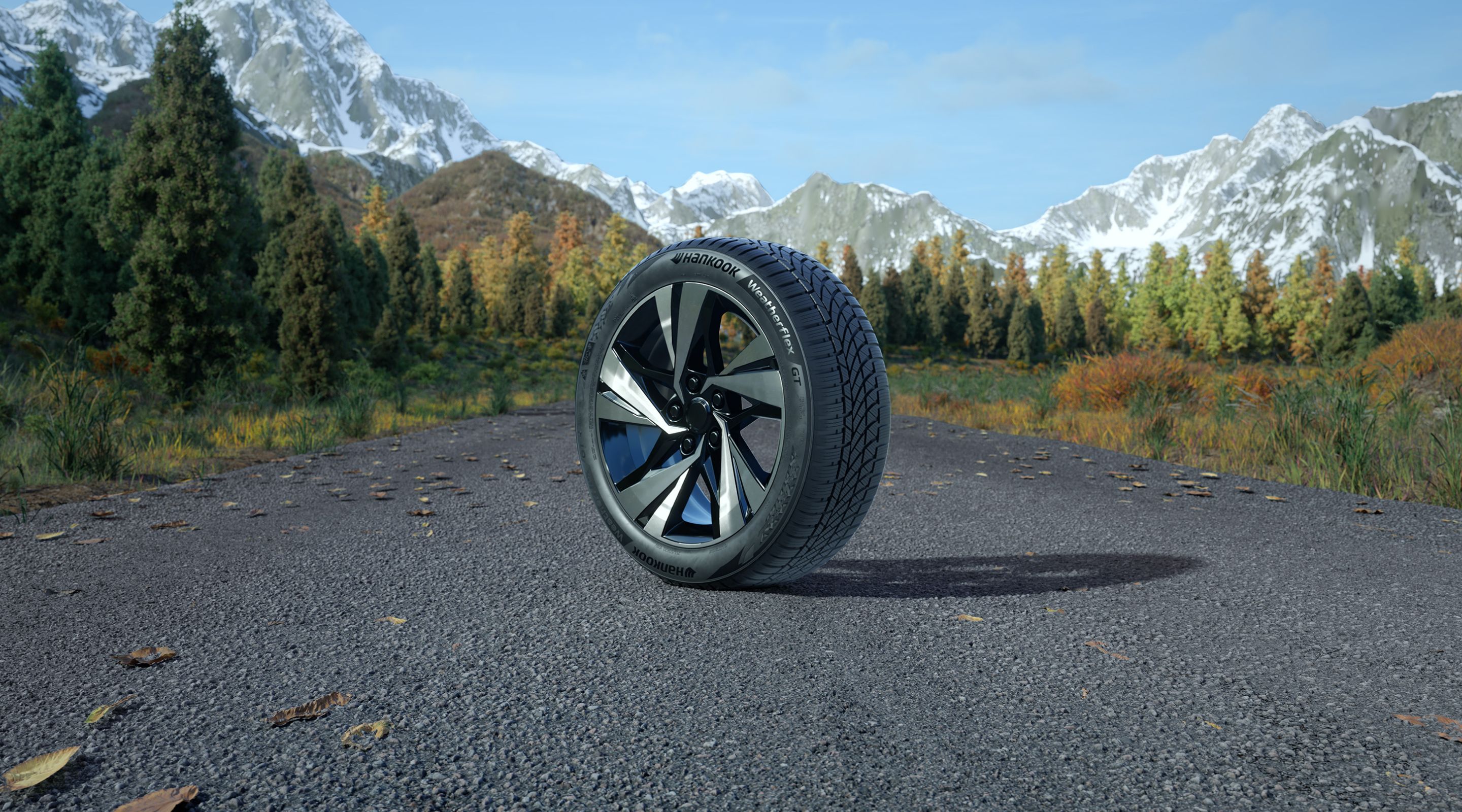 ウェザーフレックスジーティー 225/65R17 102H M+S 1本 WEATHERFLEX GT Hankook/ハンコック タイヤ単品 17インチ オールシーズン 1036117の画像