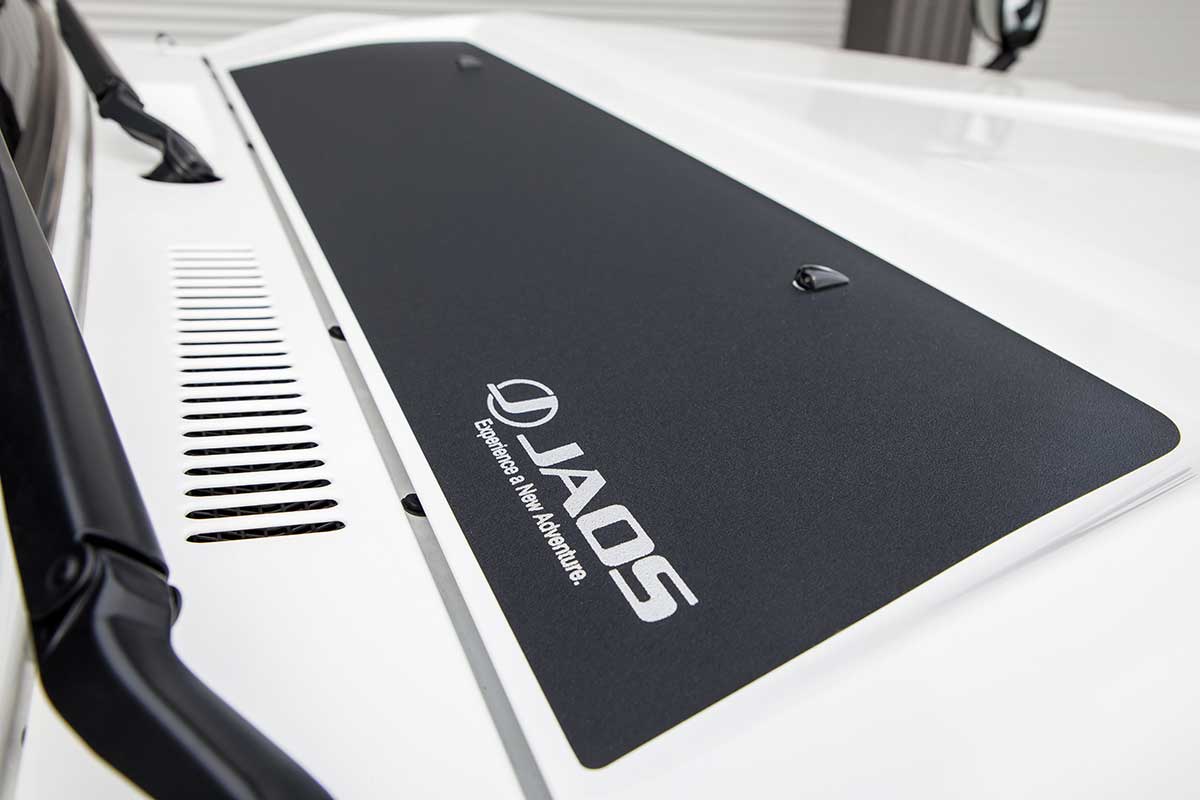 JAOS（ジャオス） ボンネットプロテクター フロントガラス側
