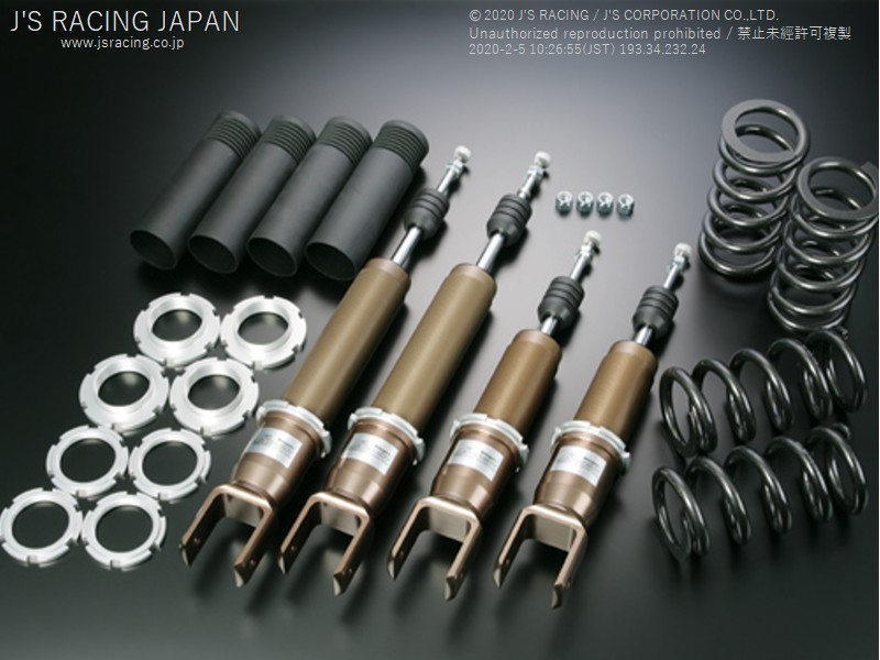 J'S RACING ジェイズレーシング SPL ダンパーキット全長調整式S減衰 ピロアッパー無 S2000 AP1 DSPL-S1-FTSX_2
