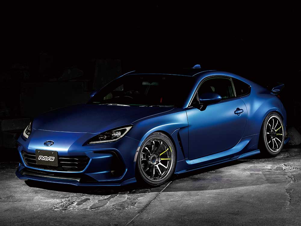【17インチ 5H114.3 7J +38】ホイール2本セット F/R共用 ZR-V RZ4 グラムライツ 57NR リミテッド RB RAYS/レイズ 品番:58517703895RB×2の画像