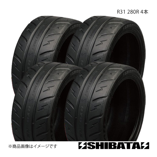 205/50R16 280R タイヤ 4本セット SHIBATIRE/シバタイヤ R31 205 50 16