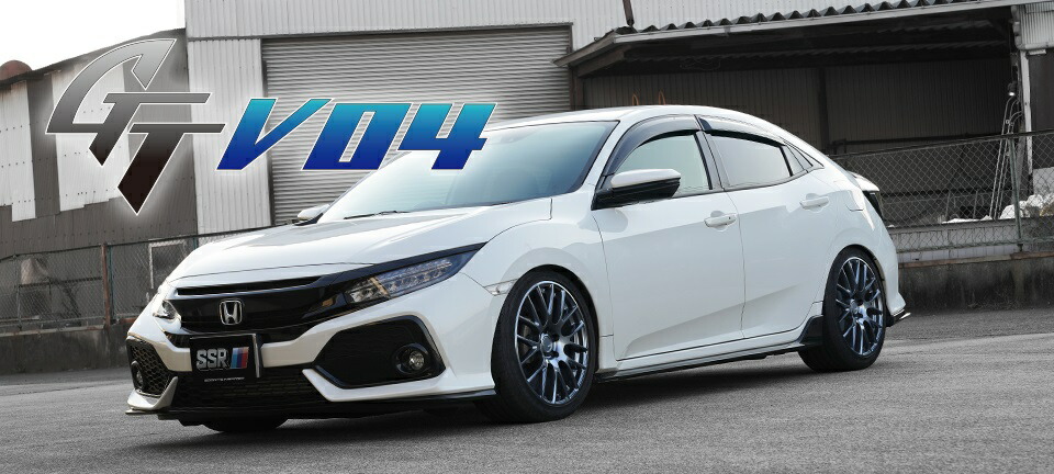 15×5.0J 4-100 INSET45 メタリックグレー SSR GTV04 ホイール 4本 ハスラー MR41S 2WD/NAの画像