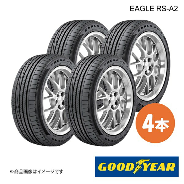 新車装着タイヤ EAGLE RS-A2 CHRYSLER 300SRT 245/45R20 99Y 前後共通 4本 GOODYEAR 5624766×4