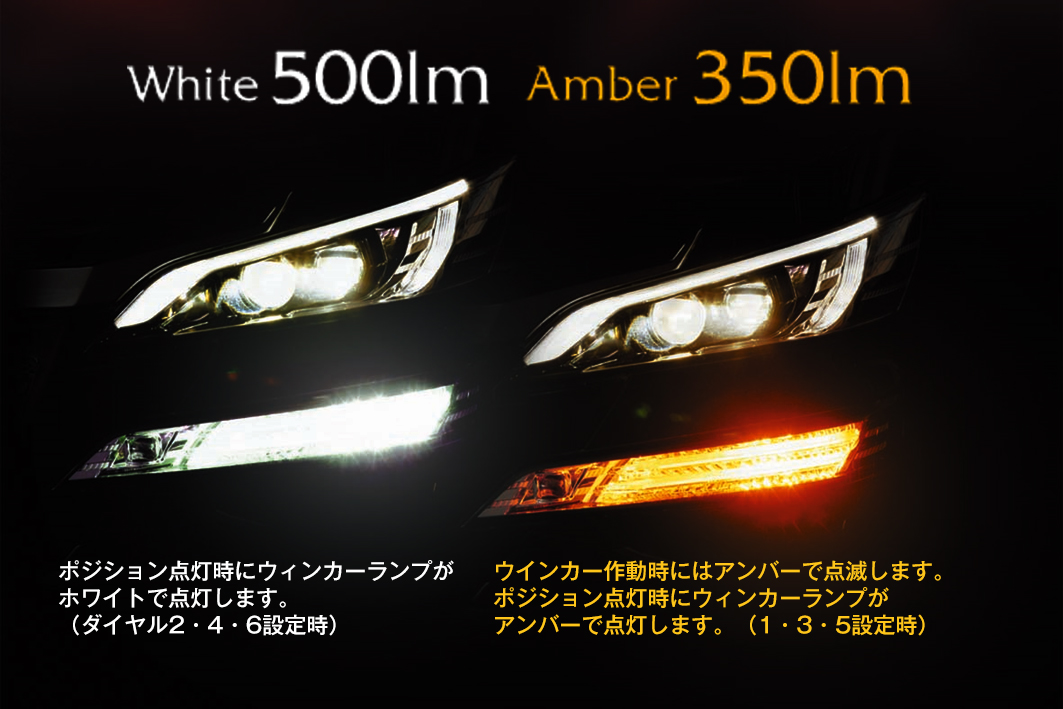 ジュエルLED ウィンカーポジション プレミアム タイプ2 6500K(クール