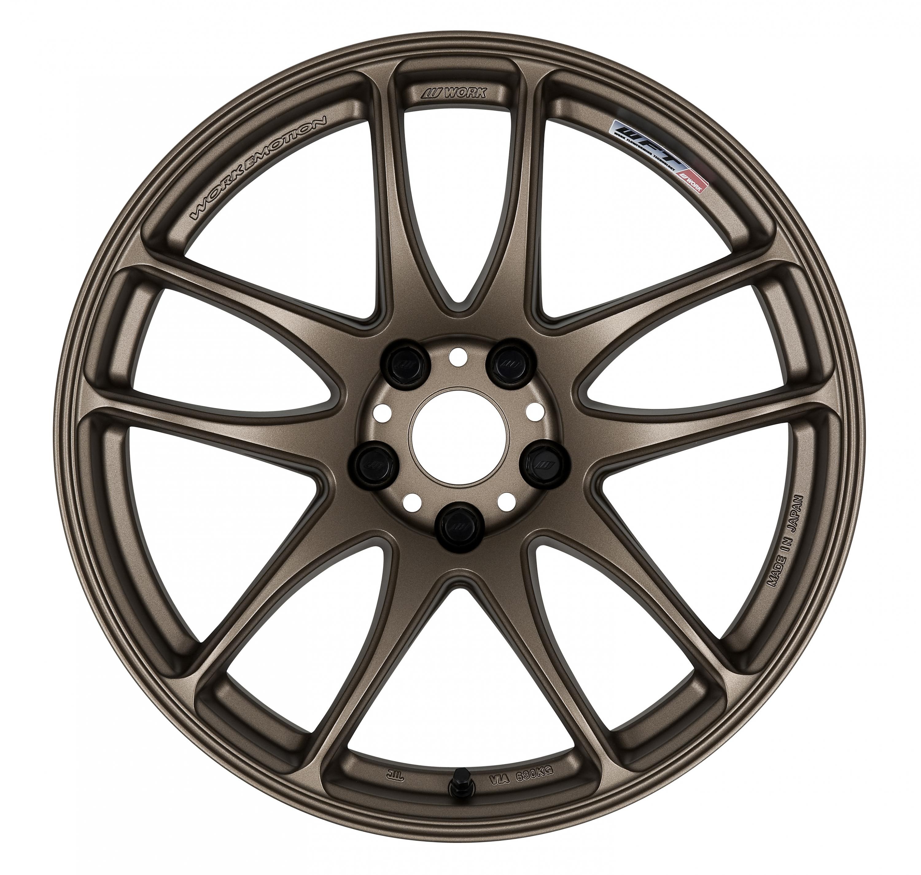 【18インチ 5H112 7.5J+38 AHG】ホイール 1ピース 2枚 (R172) SLK200 DBA-172448 ワークエモーションCR Kiwami WORKの画像