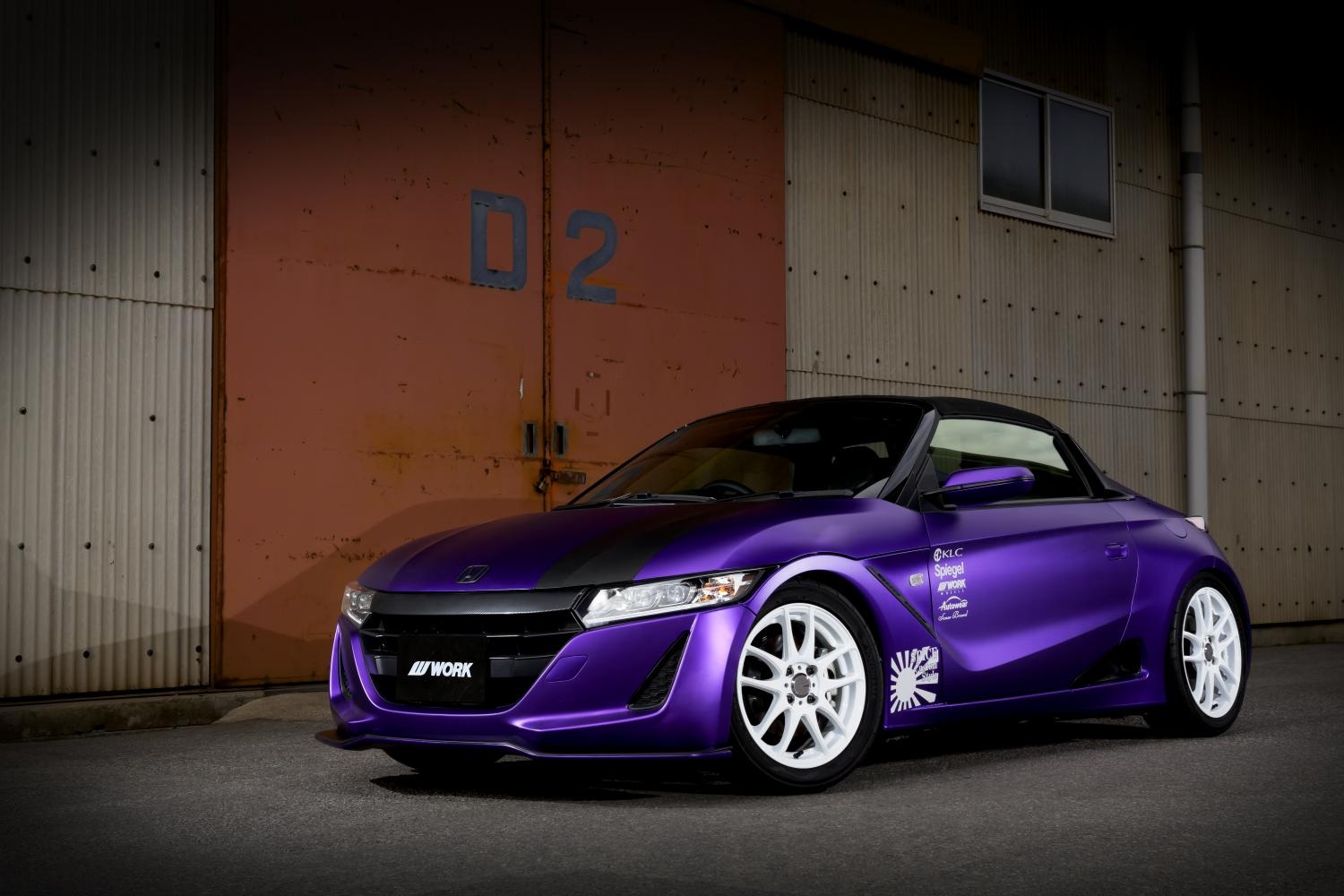 【18インチ 5H112 7.5J+38 AHG】ホイール 1ピース 2枚 (R172) SLK200 DBA-172448 ワークエモーションCR Kiwami WORKの画像