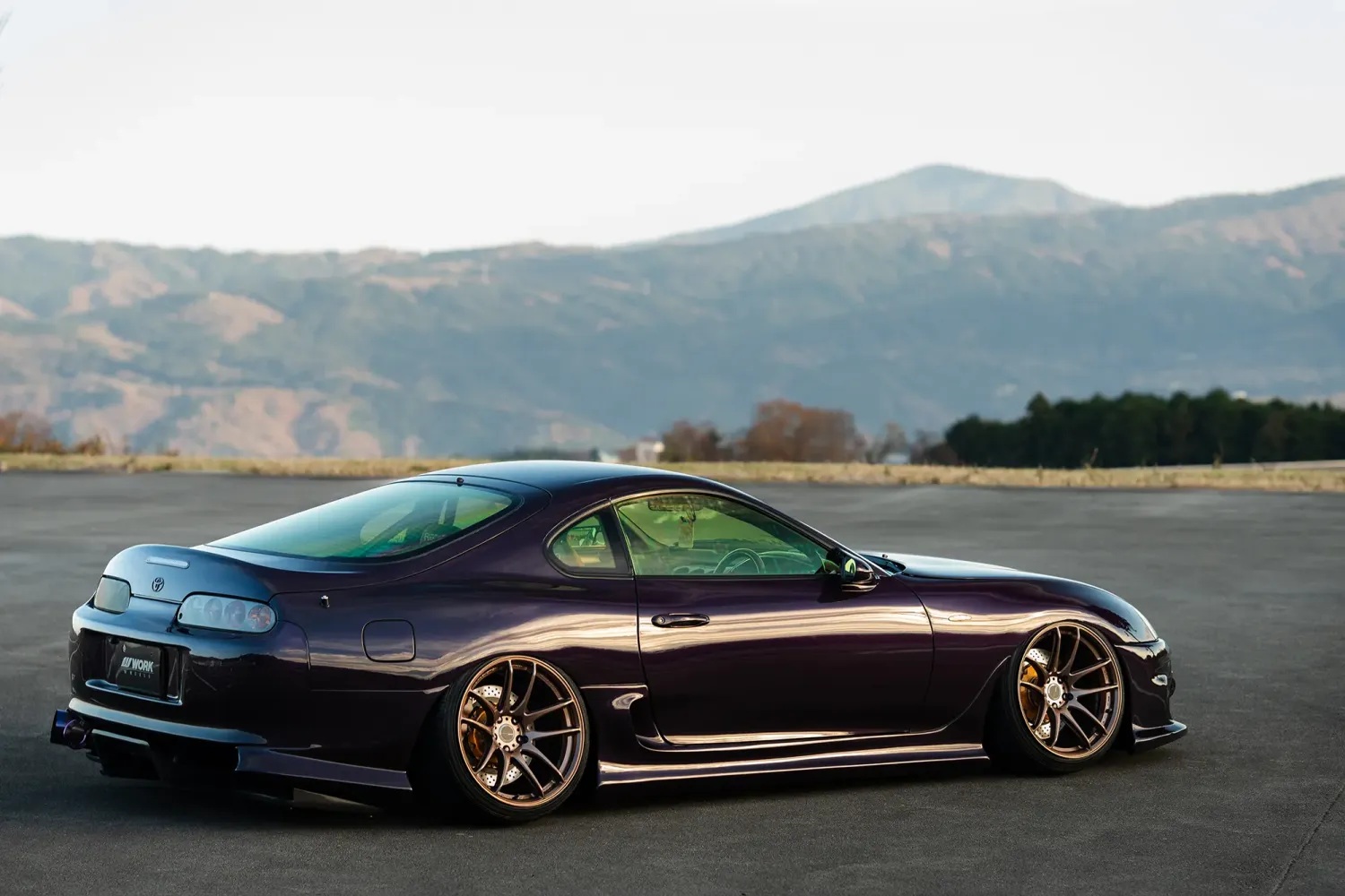 【18インチ 5H114.3 9.0J+45 AMG】ホイール 1ピース 2枚 IS250C DBA-GSE20 ワークエモーションCR Shigoku WORK EMOTION CR Shigoku WORKの画像