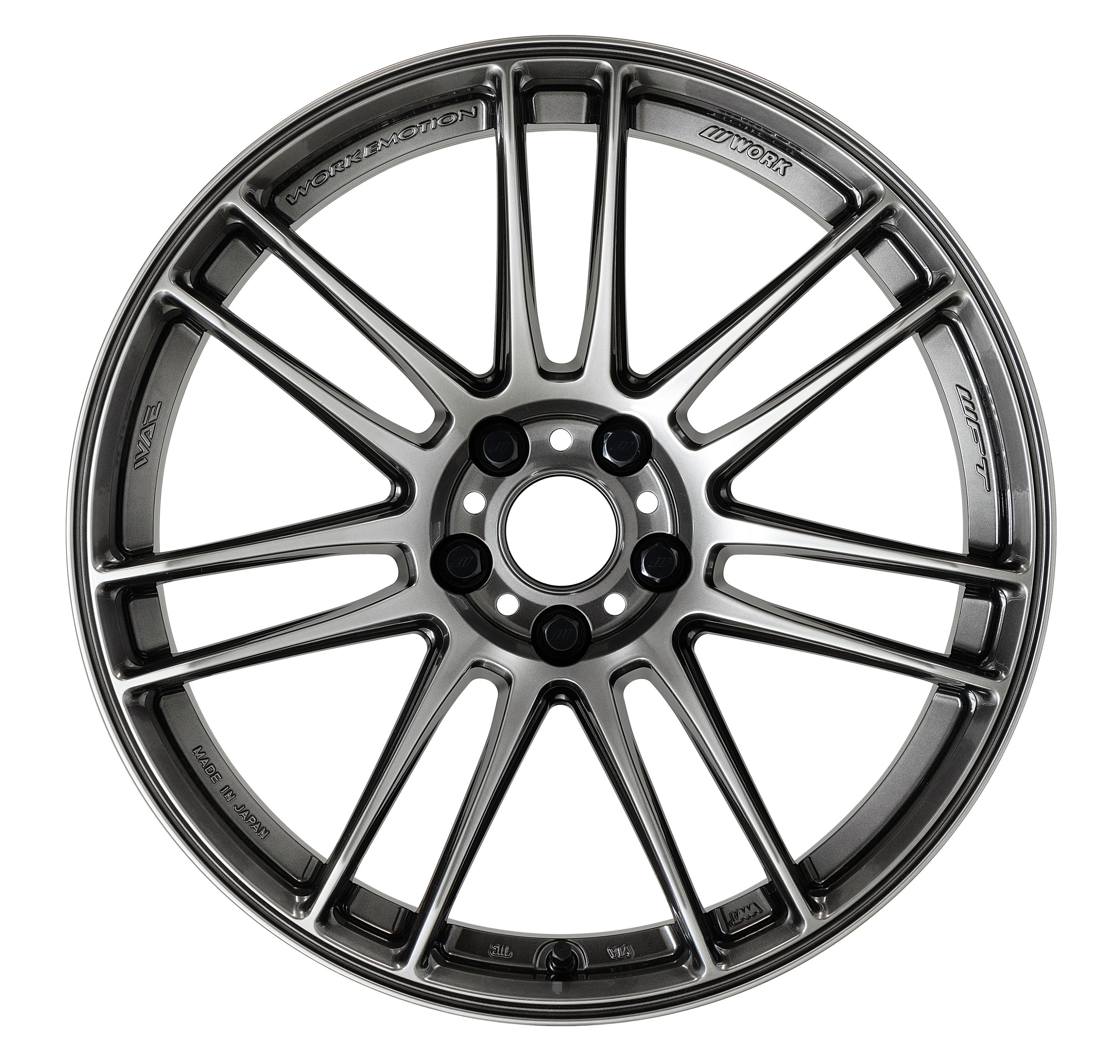 【18インチ 5H114.3 9.0J+45 GGM】ホイール 1ピース 2枚 IS250C DBA-GSE20 ワークエモーションZR7 WORK EMOTION ZR7 ワーク WORKの画像