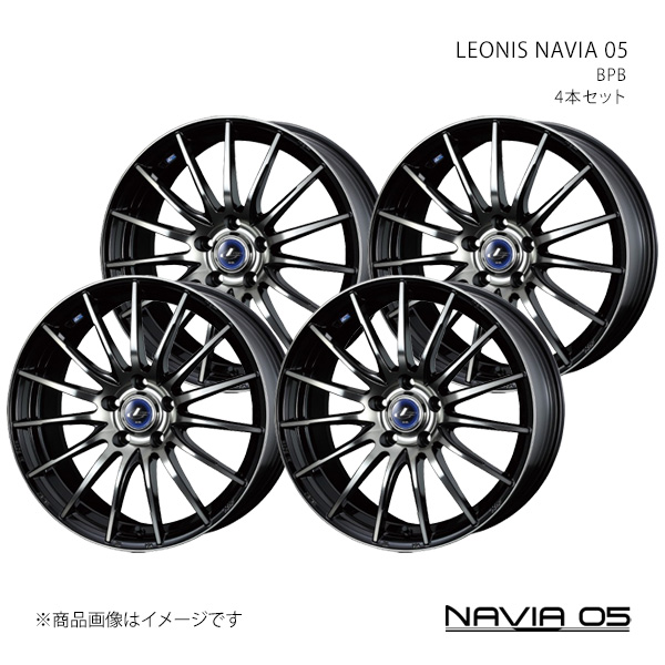 【7インチ 100H47 J5 +φ54】ホイール BPB プリウス 30系 LEONIS 17 0036269×4