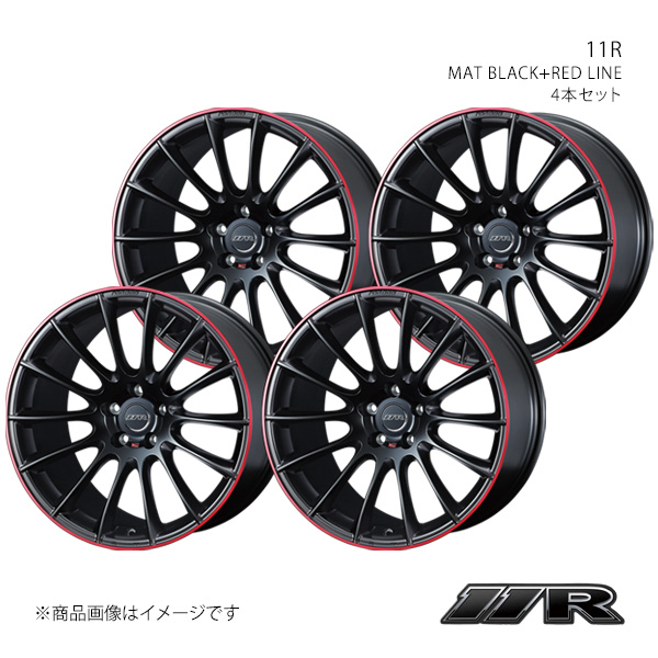 WEDS - 【19in 5H 112 10.0J +40】車輪4本仕掛ける 11R MAT BLACK+RED LINE 0039408×4 タイヤ、ホイール-自動車