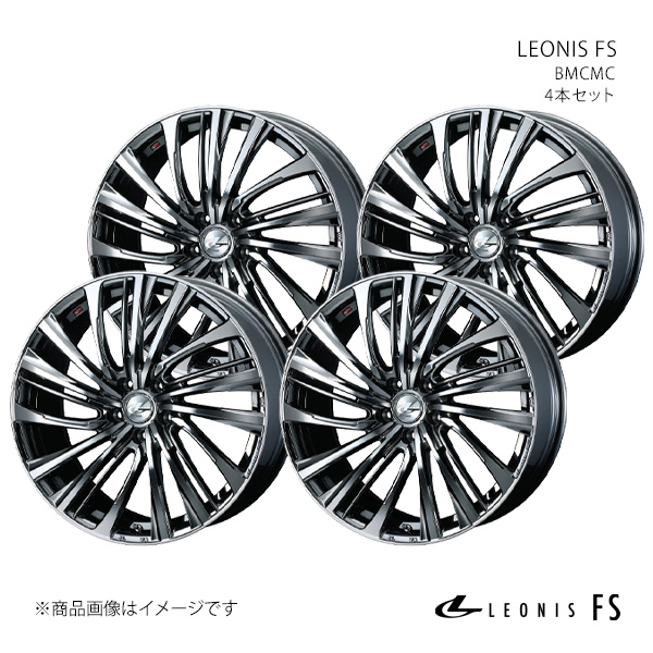 【17インチ 5H114.3 7.0J +42】ホイール4本セット アルファード 30系/3.5L車(〜'18/1) LEONIS FS BMCMC 0039977×4