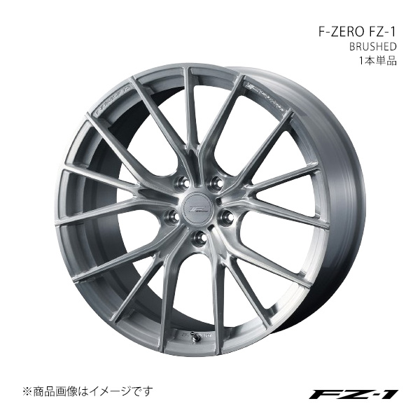 WEDS - 【21in 5H 120 10.0J +30】車輪1本単品 F-ZERO エフ・ゼロ BRUSHED 0038996 アルミホイール-タイヤ、ホイール