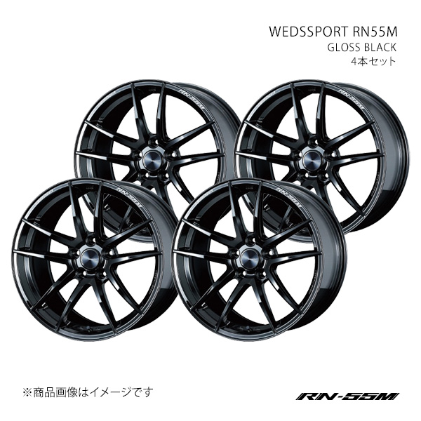 【18インチ 5H114.3 8.5J +45】アルミホイール4本セット スープラ 80系 RN55M 0072958×4
