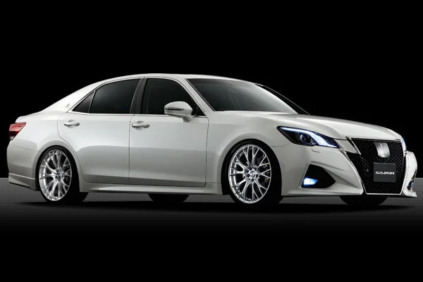 【17インチ 5H114.3 7.5J +45】アルミホイール1本単品 ヴェルファイア 30系/3.5L車(〜'18/1) SA20R 0072731の画像