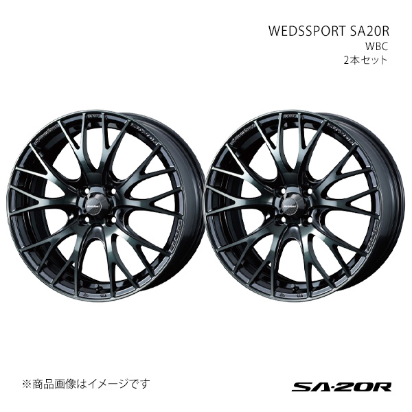 【15インチ 4H 100 6.0J +48】ホイール2本セット WEDSSPORT ウェッズスポーツ WBC 0072718×2