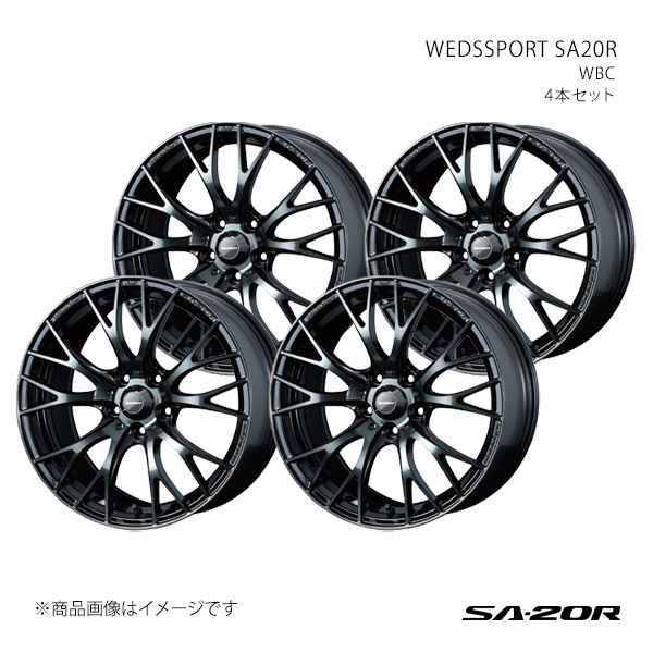 【17インチ 5H114.3 7.5J +45】アルミホイール4本セット ヴェルファイア 30系/3.5L車('18/1〜) SA20R 0072731×4
