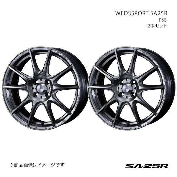 【16インチ 4H 100 6.5J +38】ホイール2本セット WEDSSPORT ウェッズスポーツ PSB 0073692×2