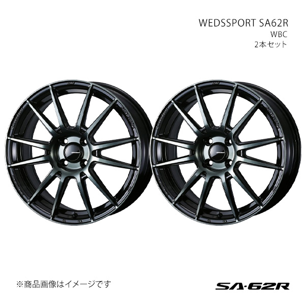 【15インチ 4H 100 6.0J +48】ホイール2本セット WEDSSPORT ウェッズスポーツ WBC 0041755×2
