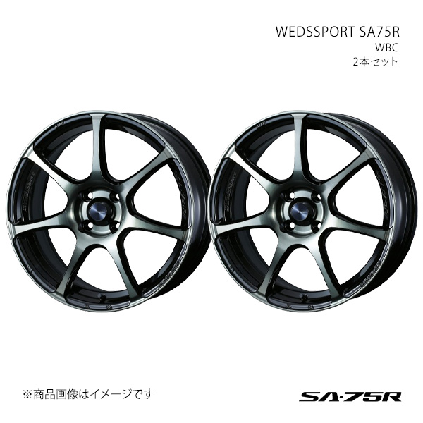 【15インチ 4H 100 6.0J +48】ホイール2本セット WEDSSPORT ウェッズスポーツ WBC 0073972×2