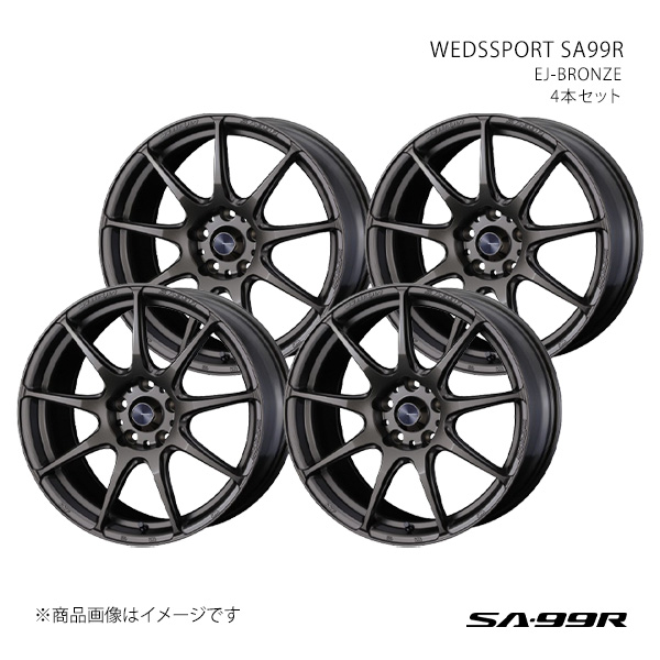 WEDS - 【18in 5H 114.3 8.5J +35】車輪4本仕掛ける SPORT ウェッズ運動競技 EJ-BRONZE 0073918×4 自動車-車、バイク、自転車-タイヤ、ホイール