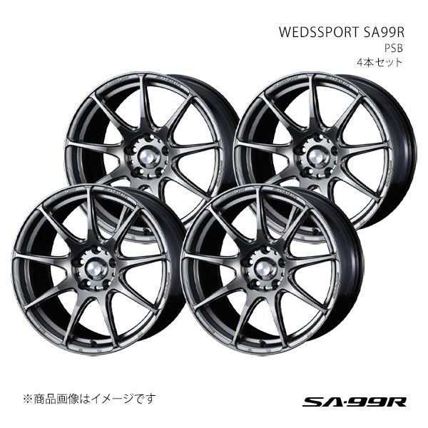 【18インチ 5H 114.3 9.5J +45】ホイール4本セット WEDSSPORT ウェッズスポーツ PSB 0073936×4